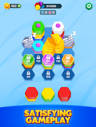 HexaGo - Sorting Puzzle screenshot
