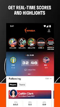 WNBA - Live Games & Scores screenshot