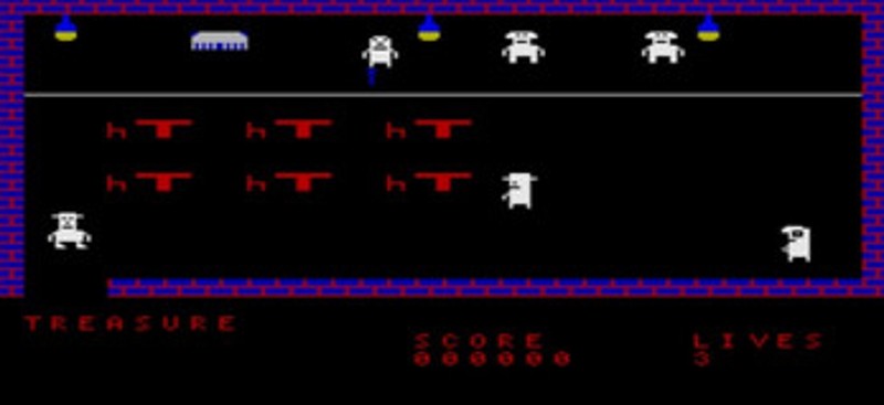 Search for magic staff (ZX Spectrum,Dragon32) Image