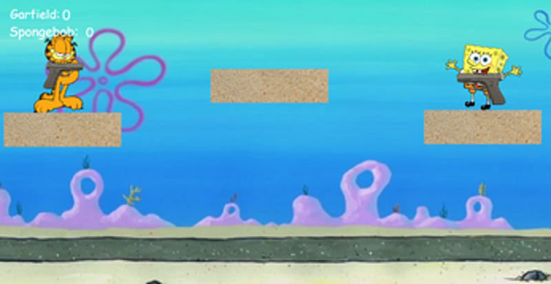 Spongebob VS Garfield a death with a truth Image