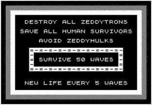 (Sinclair ZX 81) Zeddytron 2081 Image