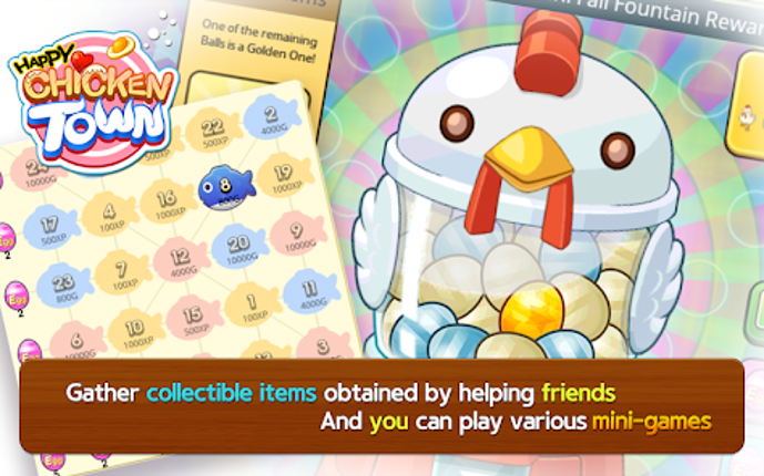 Happy Chicken Town (Farm & Res screenshot