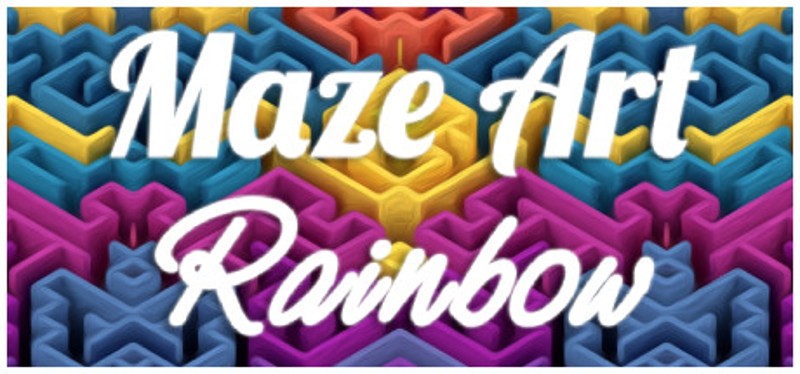 Maze Art: Rainbow Image