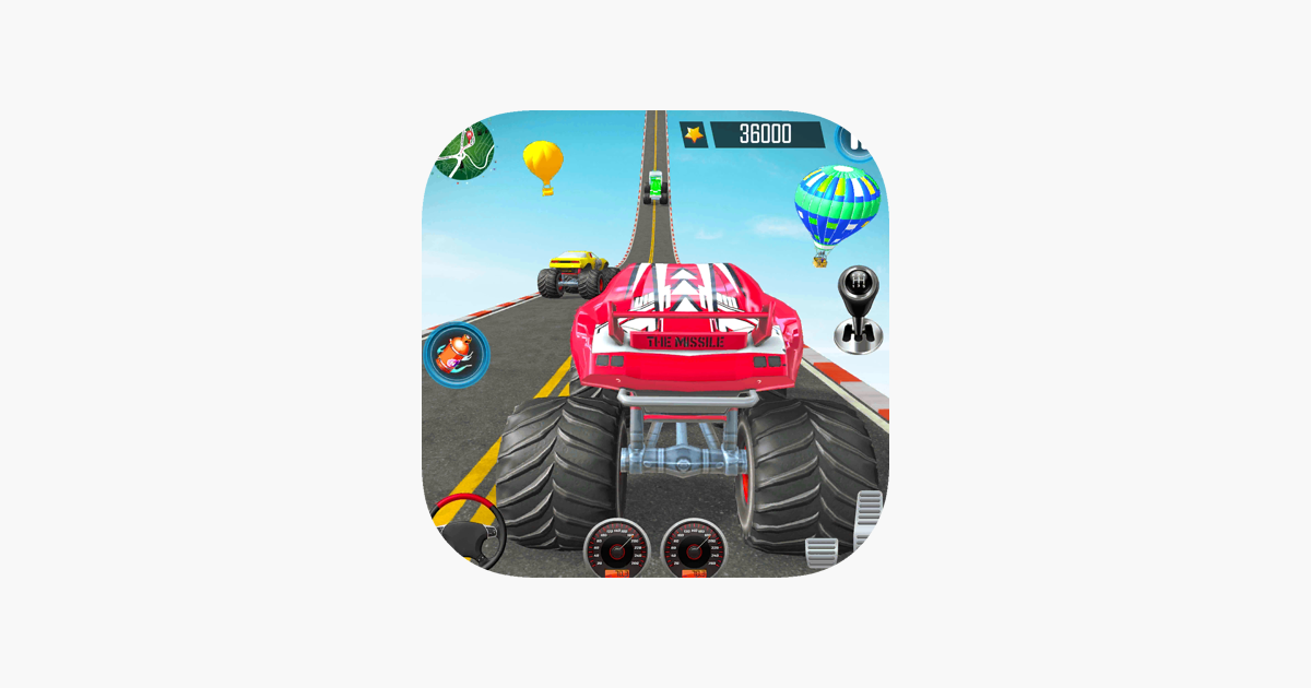 Games like Monster Truck Stunts Ramp Game