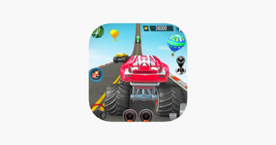 Monster Truck Stunts Ramp Game Image