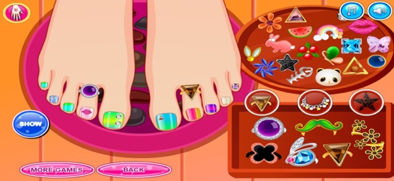My Fashion Nail Salon Game screenshot