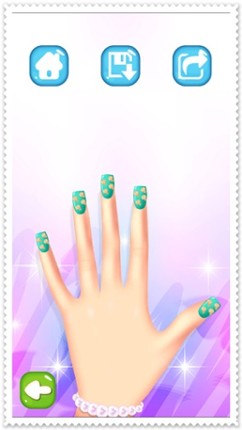 Nail Spa Salon Beautiful girls - makeup makeover and games dressup nails art &amp; polish Image
