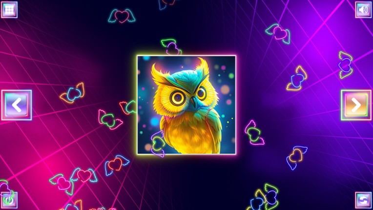 Neon Fantasy: Owls screenshot