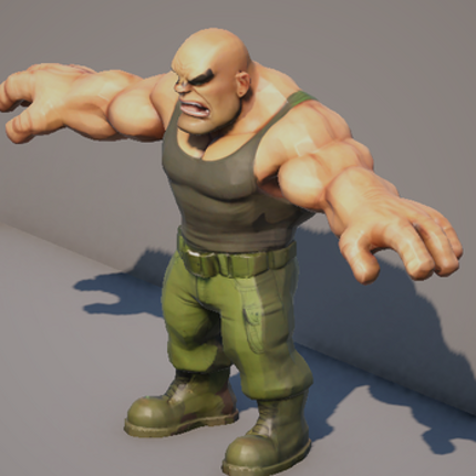 Tough Guy Pack - 3 Cartoon Style-Tough Guys Image