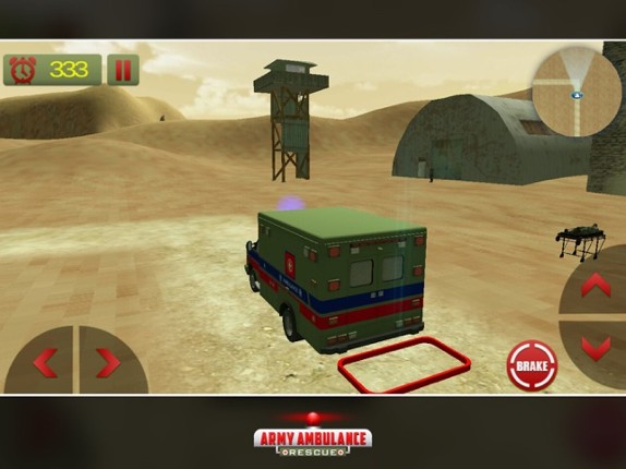 US Army Ambulance Rescue Game Image