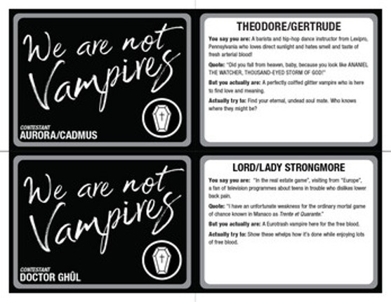 We Are Not Vampires screenshot