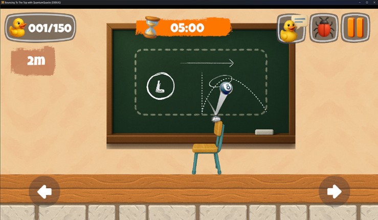 Bouncing to the top with Quantum Quacks screenshot