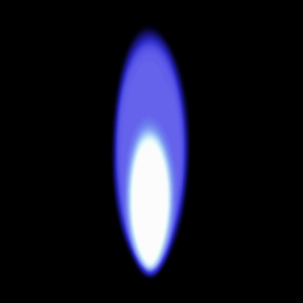 Candle_Flame_Loop_Bule Image