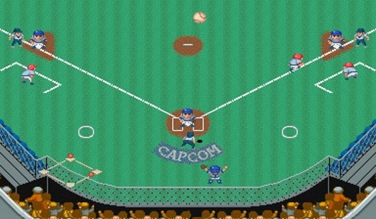 Capcom baseball screenshot