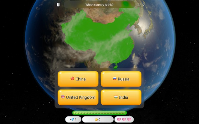 World Capitals Quizzer screenshot
