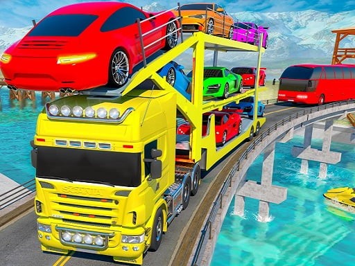 Games like Crazy Mega Car Transport Truck Game