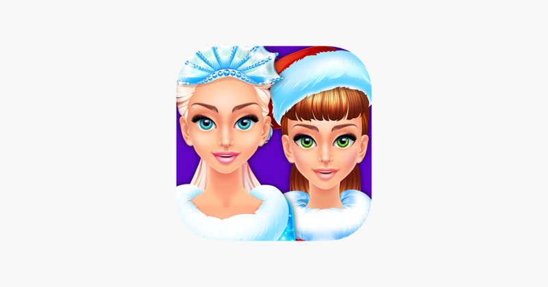 Frosty Christmas Beauty Salon - Makeover Spa Games Game Cover