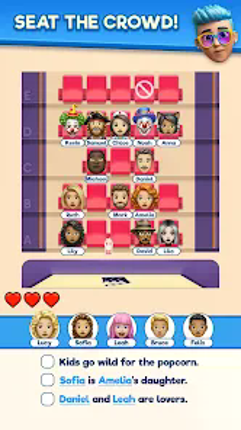 That's My Seat - Logic Puzzle screenshot