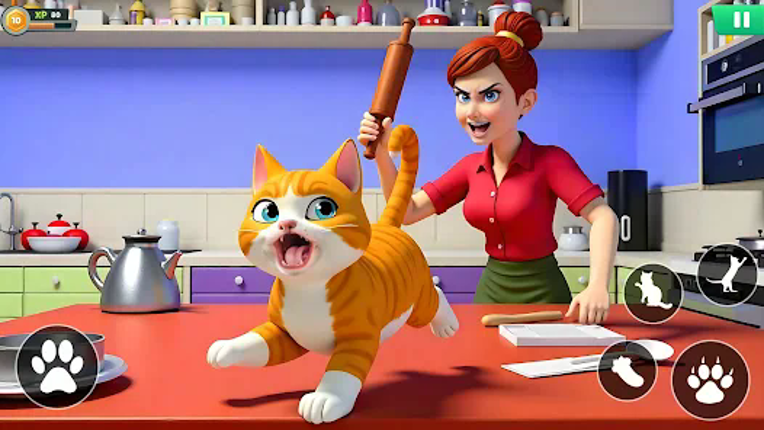 Bad Cat Simulator: Prankster screenshot
