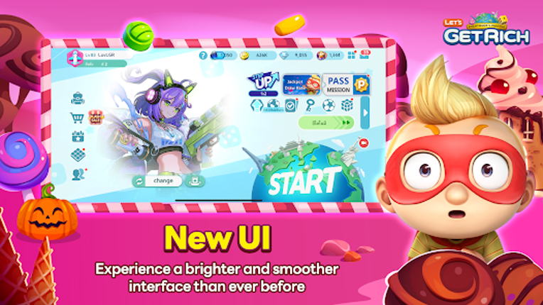 LINE Let's Get Rich screenshot