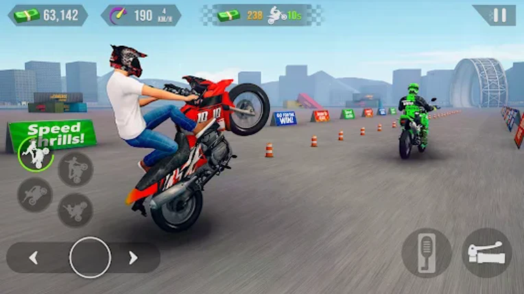 Wheelie Stunt Moto Ride Master screenshot
