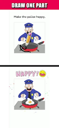 Draw Happy Police: Save all Image