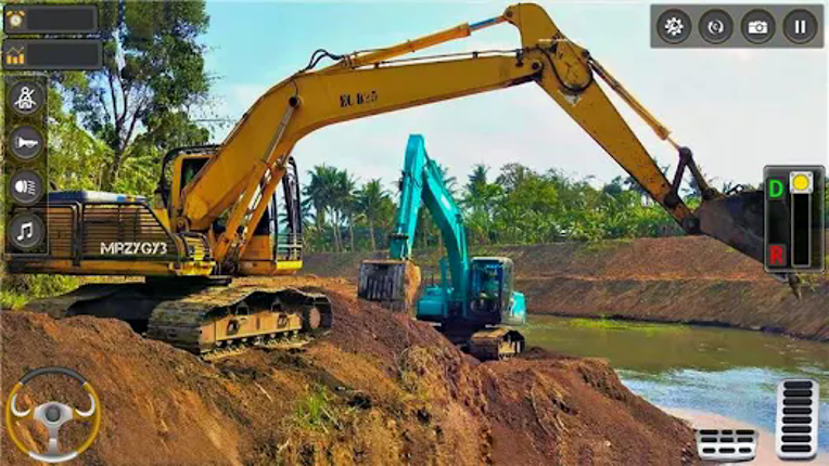 Road Construction Jcb games 3D Image