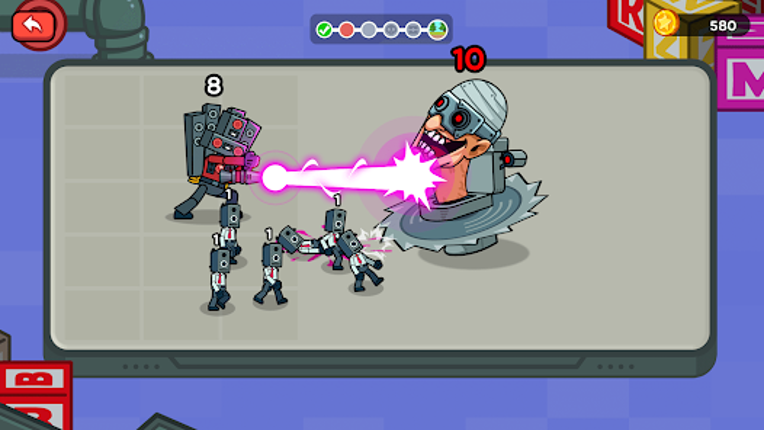Merge War Monster Fight screenshot