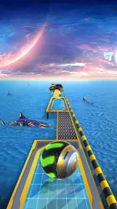 Space Rolling Balls Race Image