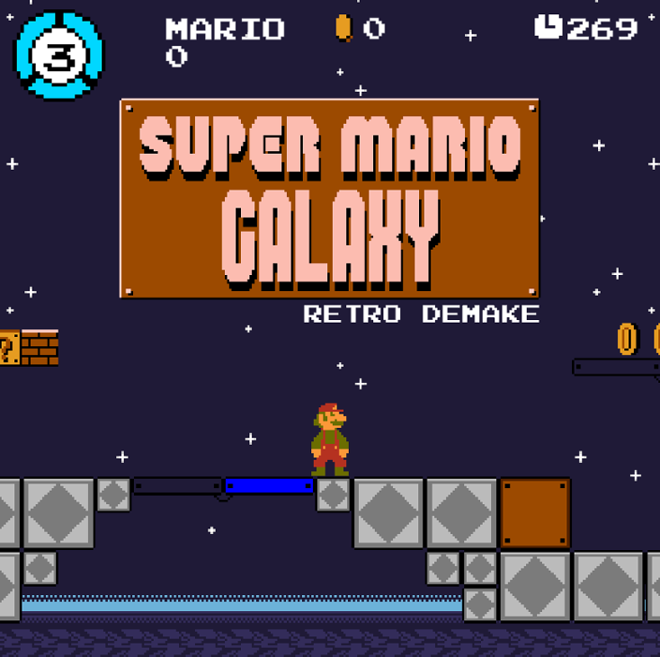 Games like Super Mario Galaxy: Retro Demake