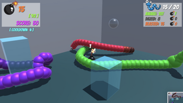Worm-o-Blast! screenshot