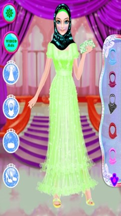 Hijab Wedding Salon - Hijab Spa &amp; Dress up Games screenshot