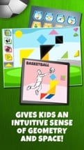 Kids Learning Puzzles: Sports, My K12 Tangram Image