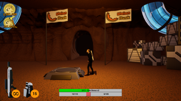 Melon Husk - Mission to Mars screenshot