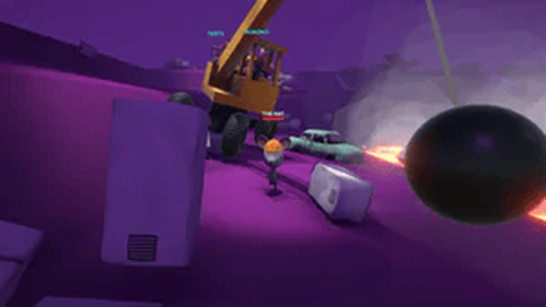 Musical Chairs with Bulldozers and Other Heavy Equipment Image