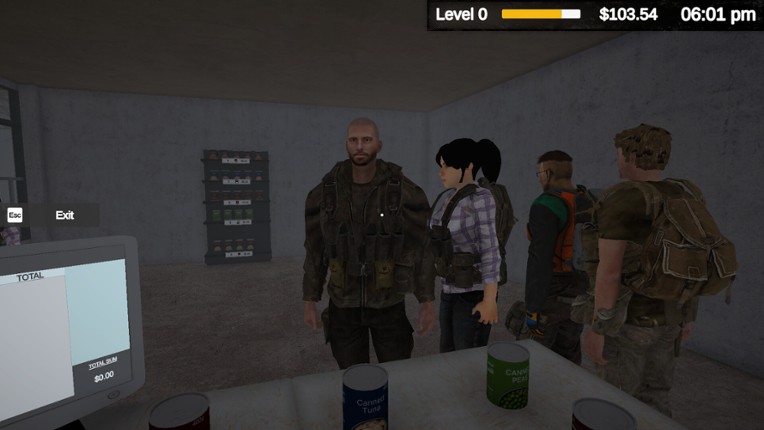 Quarantine Market Simulator screenshot