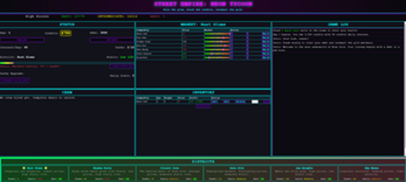 Street Empire: Neon Tycoon Image