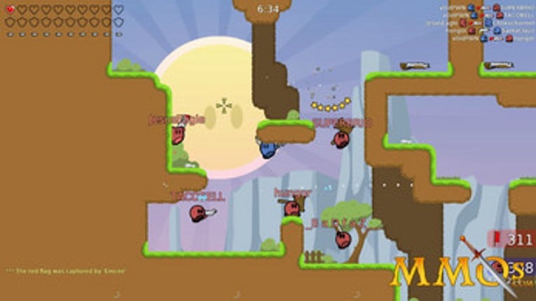 Teeworlds — Legendary 2D Multiplayer Chaos screenshot