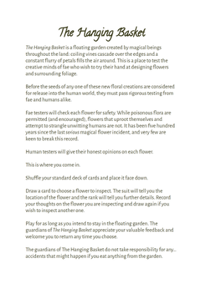 The Hanging Basket Image