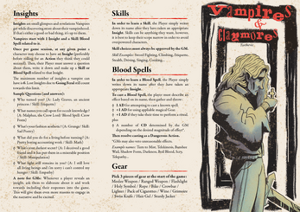 Vampires & Claymores screenshot