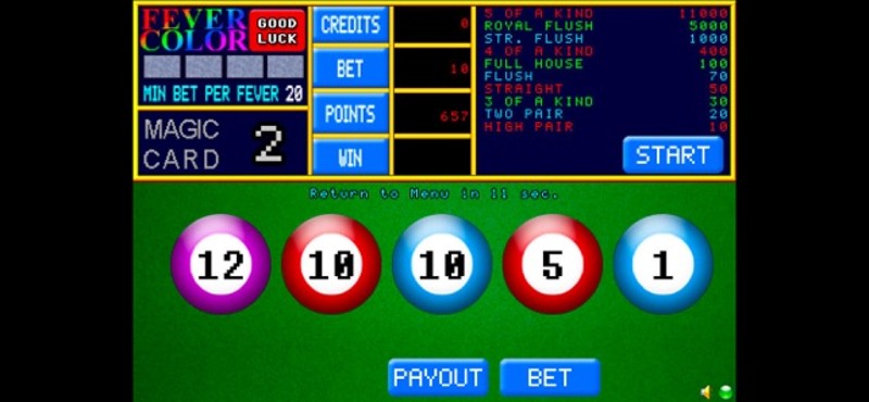 90s Video Pokers screenshot