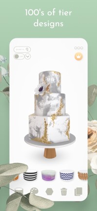 Bakely Wedding Cake Decorating screenshot