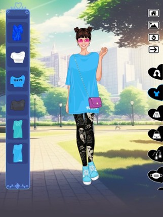 Big trip Sevelina dress up screenshot