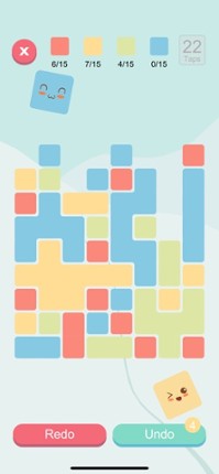 Blocks And Taps - Brain puzzle screenshot