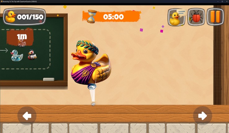 Bouncing to the top with Quantum Quacks screenshot