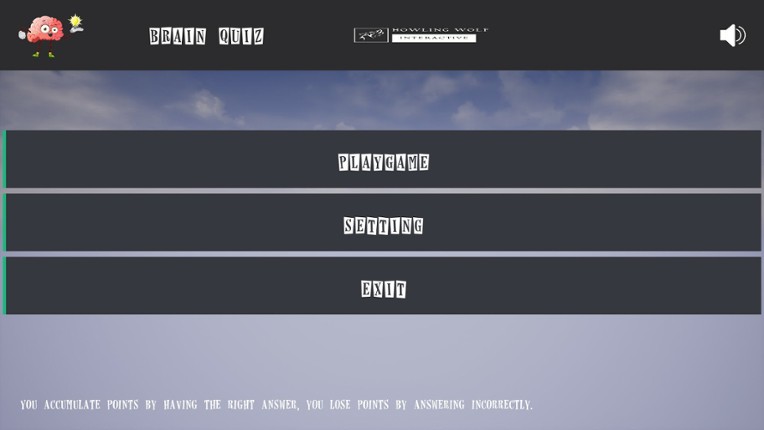 BRAIN QUIZ screenshot