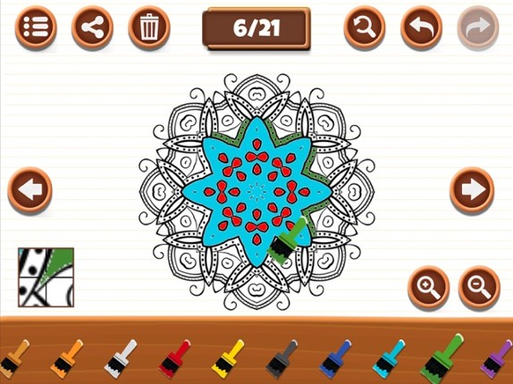 Coloring Book for Mandala screenshot