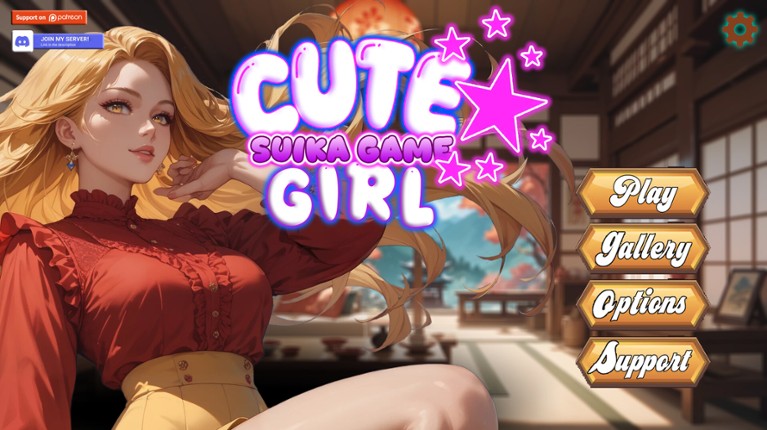Cute Girl Suika Game - Bouble screenshot