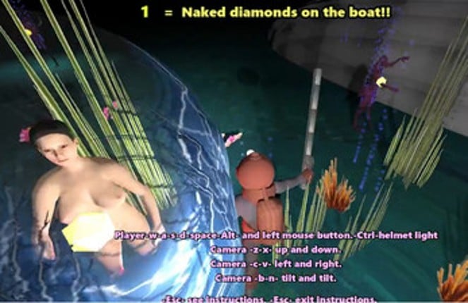 Diving with erotic surprises. screenshot