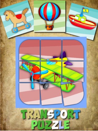 Educational puzzles for kids toy vehicles Lite Image